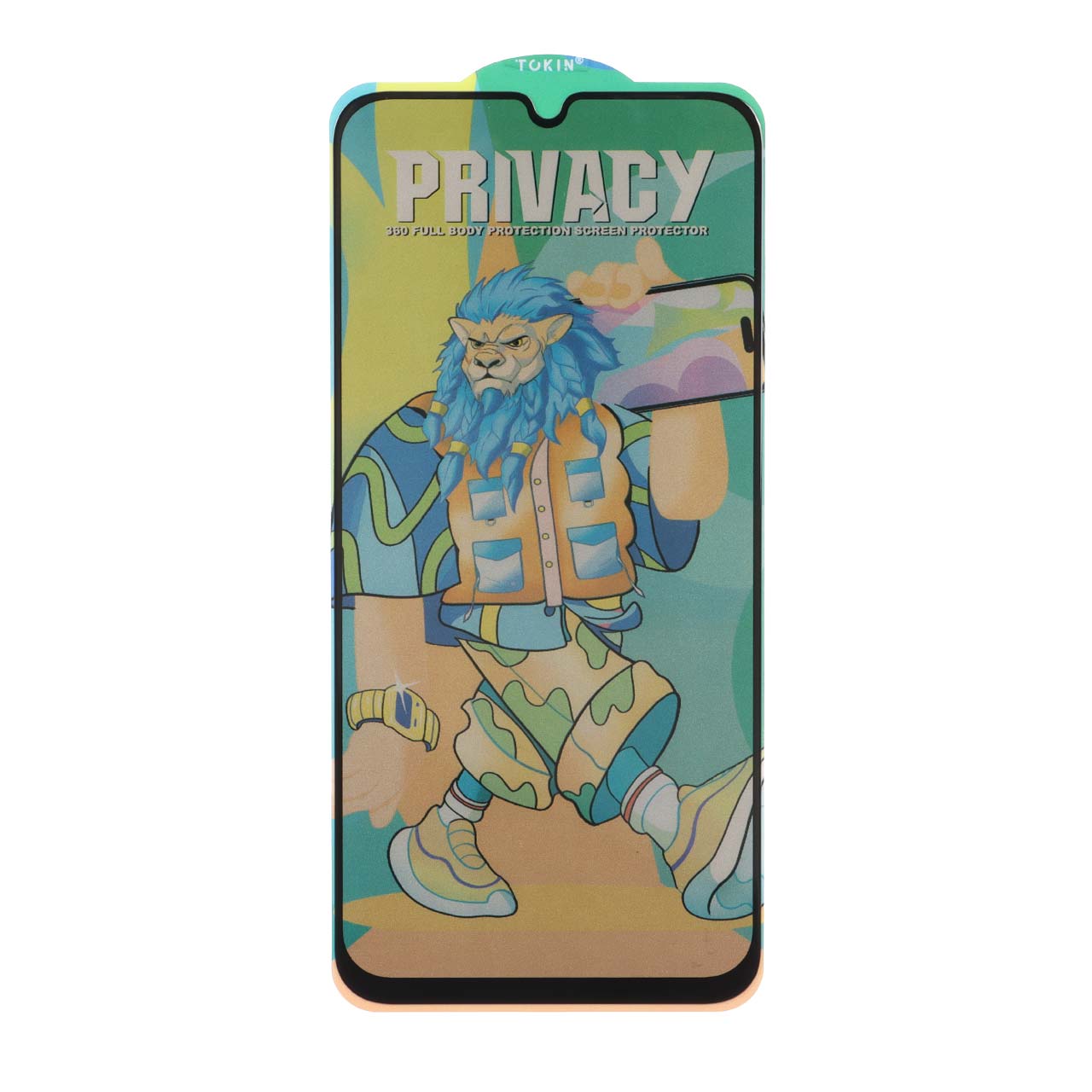 محافظ صفحه نمایش شیشه ای Tokin Privacy مدل Xiaomi Redmi 15C / Poco C85